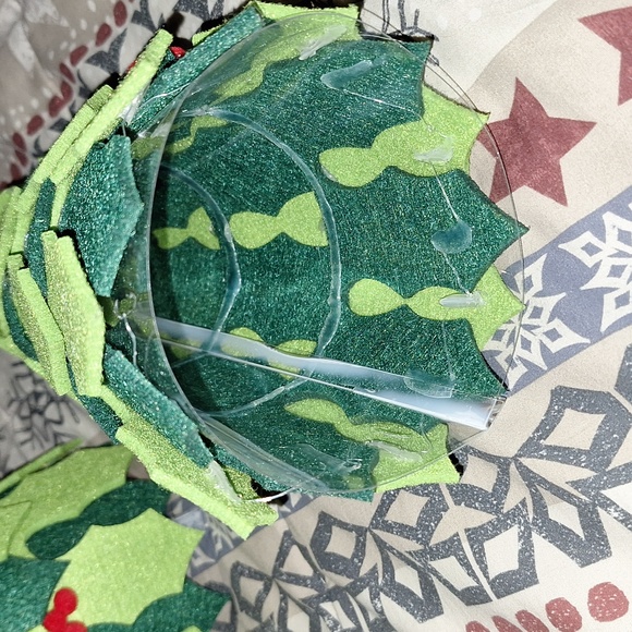 Felt Christmas Xmas Trees Set of 2 - Picture 4 of 5